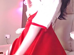 素人, アジア人, 韓国人, オナニー, 一人