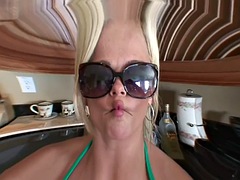 Amateur, Chica, Tetas grandes, Rubia, Estrella porno, Tetas