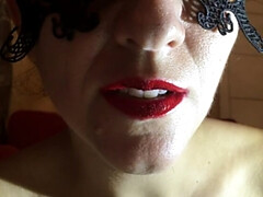 JOI Cum to my lips by Hotwife Venus.