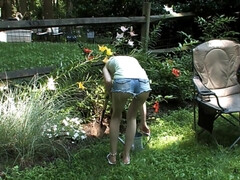 お尻, Hd, オナニー, アウトドア, オマンコ, ガリガリ, ティーン, オッパイの