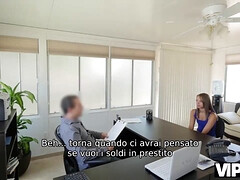 18 jaar, Blond, Europees, Hd, Geld, Kantoor, Zoon, Tiener