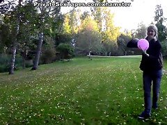 素人, ブロンド, カップル, Hd, ジーンズ, お金, アウトドア, 穴開きパンティ