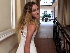 Anal, Blonde, Sucer une bite, En gros plan de très près, Éjaculation interne, Hard, Actrice du porno, Pov