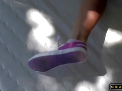 Nana, Dingue, Allemand, Hard, Hd, Maman, Nue  à poil, Public