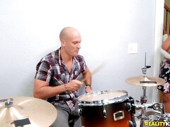 Arsch, Grosser arsch, Grosser schwanz, Schwarz, Pummelig, Schwanz, Masturbation, Mutti