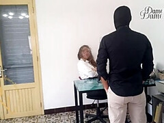 惨い, 服従, フランス人, 熟年, 淫乱熟女, オフィス, 奴隷, 妻