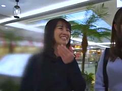Asiático, Engañando, Grupo, Japonés, Madres para coger, Trio