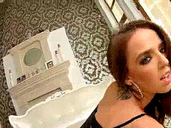 Anaal, Pijpbeurt, Bruinharig, Sperma shot, Europees, Gapende