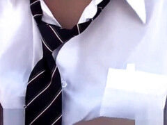 Asian teen fucks outdoors