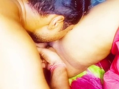 Step Sister Catches Step Brother Watching Porn - Makes Him Lick Her Wet Pussy - Young Indian Desi Sex