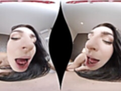 Virtual reality sex, czech vr, brown-haired