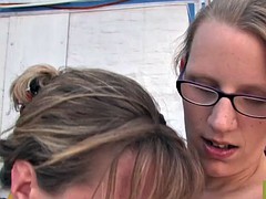 Enthousiasteling, Blond, Duits, Hardcore, Lesbisch, Moeder die ik wil neuken