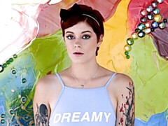 Anal, Gros cul, Grosse bite, Sucer une bite, En levrette, Rousse roux, Cheveux courts