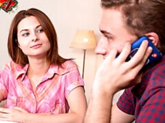 Arsch, Blasen, Gehörnter ehemann, Hundestellung, Fetisch, Klaffend, Dürr, Titten