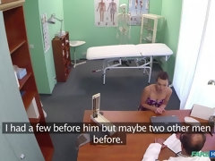フェラチオ, 浮気者, 医者, なめる, 看護婦, オマンコ, ユニフォーム, のぞき