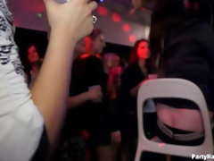 素人, フェラチオ, 衣服着たままセックス, ダンス, チン, グループ, パーティ, 馬乗り