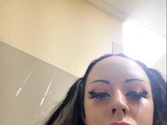 Jess and emma in the bathroom