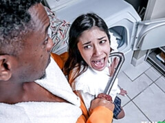 Grote lul, Pijpbeurt, Bruinharig, Hondjeshouding, Interraciaal, Kut duiken, Mager, Tiener