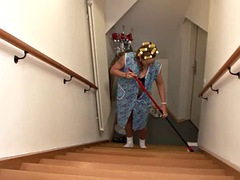 Enthousiasteling, Grote mammen, Pijpbeurt, Stel, Duits, Hardcore, Openbaar, Tieten likken