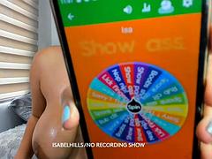 Aziatisch, Lieveling, Grote mammen, Gebondenheid, Bruinharig, Alleen, Tieten likken