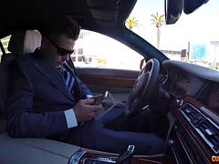 Fucking on a Benz: Big Tits, Big Ass  Blowjob Porn