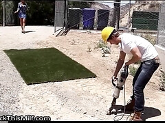 Big-Titted Mom Alexis Fawx Seduced And Pounded A Construction Worker