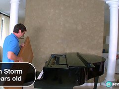 Anaal, Pijpbeurt, Bruinharig, Sperma shot, Hd, Moeder die ik wil neuken