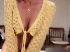 Blondine, Spermaladung, Schwanz, Wichsen, Masturbation, Öffentlich, Spanner