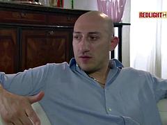 Anal, Nana, Blonde, Sucer une bite, Hard, Lingerie, Russe, Rétro ancien