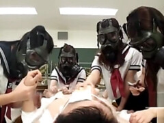 アジア人, 緊縛, 着衣女と全裸男, イく瞬間, フェティッシュ, 手コキする, ハードコア, 日本人