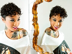 フェラチオ, 茶髪の, バック, 黒人, キス, オナニー, ストッキング, ティーン