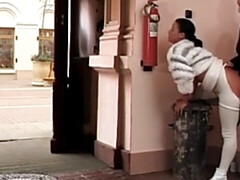 Anal, Morena, Pareja, Corridas, Al aire libre, Pantaletas, Realidad, Adolescente