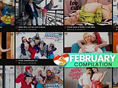 デカ尻, デカチン, デカパイ, フェラチオ, コンピレーション, バック, 女 人男 人, 淫乱熟女
