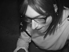 Blasen, Deutsch, Handjob, Latex, Im freien, Piercing, Öffentlich, Transfrau