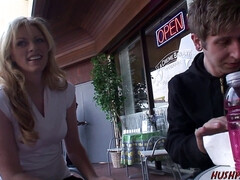 Mooi, Blond, Sperma in gezicht, Hardcore, Hd, Moeder die ik wil neuken, Stiefmoeder, Tieten likken