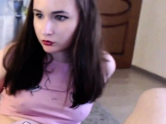 素人, お尻, フェティッシュ, 赤毛, 一人, ティーン, おもちゃ, ウェブカメラ