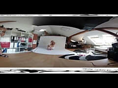 Tridimensionnel, Blonde, Tchèque, Femelle, Hd, Réalité, Solo