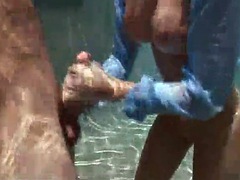 madison scott is a screamer... underwater! (1/2)