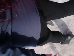 素人, お尻, Hd, 熟年, アウトドア, 公共, 現実