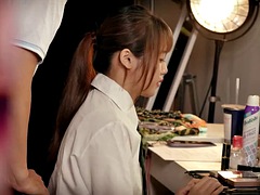 Aziatisch, Mooi, Pijpbeurt, Chinees, Schattig, Realiteit, Tiener, Tieten likken