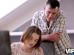 18, フェラチオ, 巨乳な, チェコ, バック, ヨーロピアン, Hd, ティーン