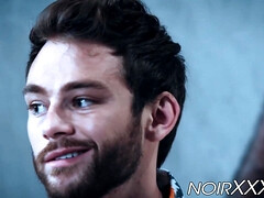 Anal, Grosse bite, Sucer une bite, Brunette brune, Homosexuelle, Hard, Interracial, Tatouage