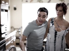 Hot Lonely Stepmom Having Fun With Two Dirty Stepsons
