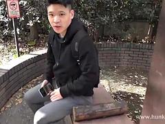 Amateur, Asiatique, Sucer une bite, Branlette thaïlandaise, Léchez, Sport