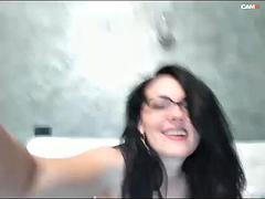 Tetas grandes, Masturbación, Maduro, Solo, Tetas