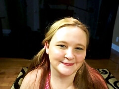 18 jaar, Grote kont, Grote mammen, Pijpbeurt, Mollig, Sperma in gezicht, Hd, Tiener