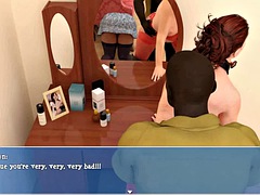 Tridimensionnel, Grosse bite, Gros seins, Tromperie, Noir ébène, Femme au foyer, Nénés, Épouse