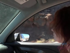 Amateur, Playa, Bikini, Novia, Al aire libre, Pov, Público