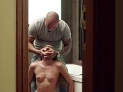 Blonde, Sucer une bite, Faciale, Doigter, Léchez, Chatte, Tatouage, Nénés