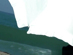 Arsch, Strand, Schönheit, Blondine, Klassisch, Süss, Schwanz, Spanner